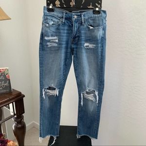 Abercrombie & Fitch Langdon Distressed Skinny